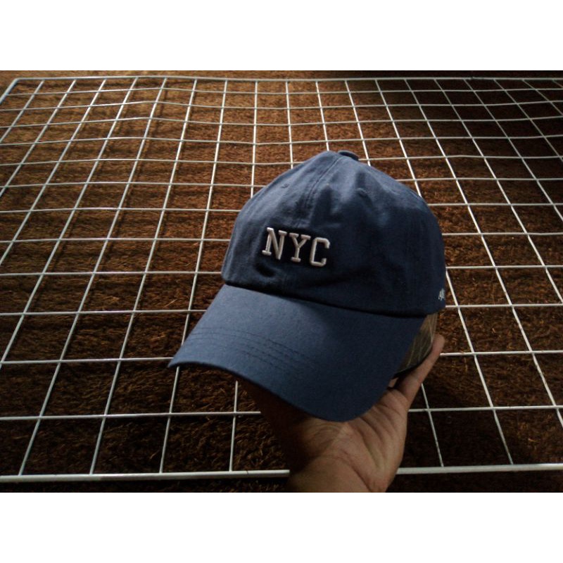 Cap NYC Second Topi NYC Second Topi Second Navy
