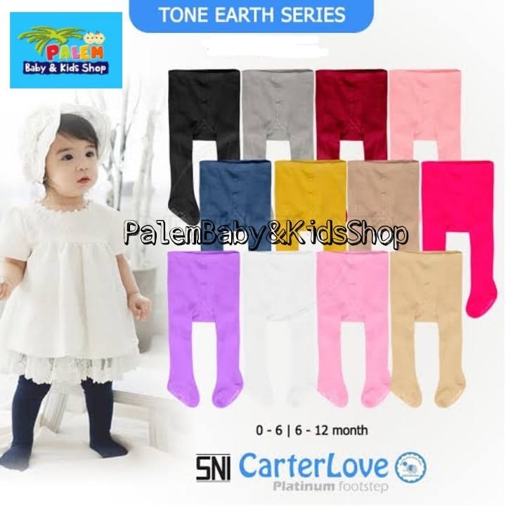 Legging Bayi Polos Satuan /Legging CarterLove /Cotton Rich Tights