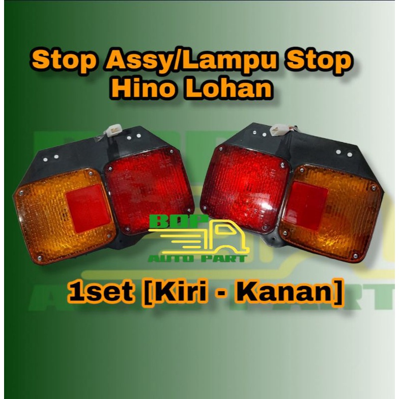 LAMPU BELAKANG HINO NEW HINO 500 HINO LOHAN 260TI SET KANAN KIRI