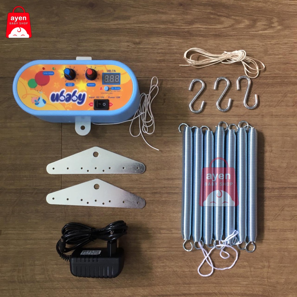 Mesin Ayunan UBABY Ayunan Listrik Ayunan Otomatis Perlengkapan Bayi Ayunan Bayi - UB7A