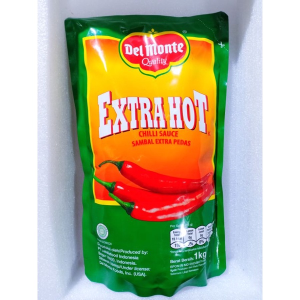 

Del Monte Quality Extra Hot Chilli Sauce / Sambal Extra Pedas 1kg