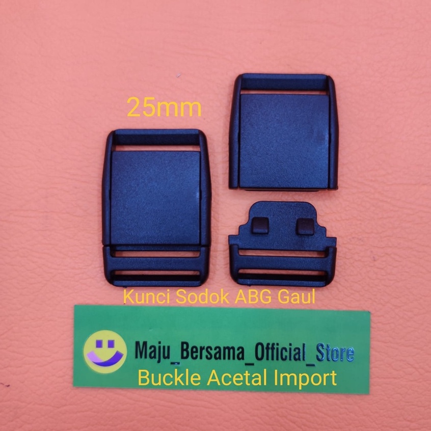 Buckle Acetal Import - Kunci Sodok ABG Gaul ( Sendal - HELM &amp; Ransel ) SK1