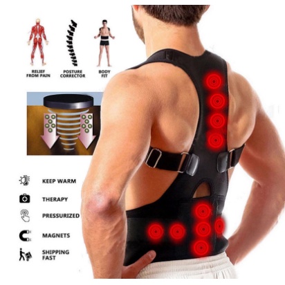 Ready Stock Penyangga Punggung Shoulder Back Support Belt Posture Corrector Korset