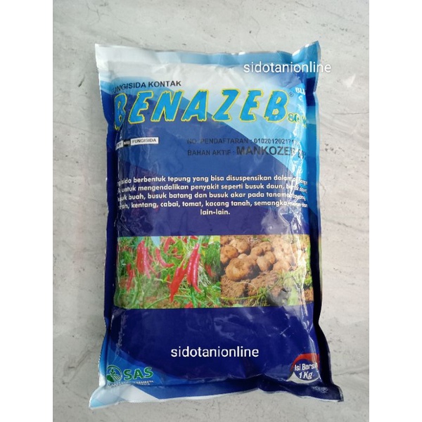 Benazeb 80WP 1kg Mancozeb Biru
