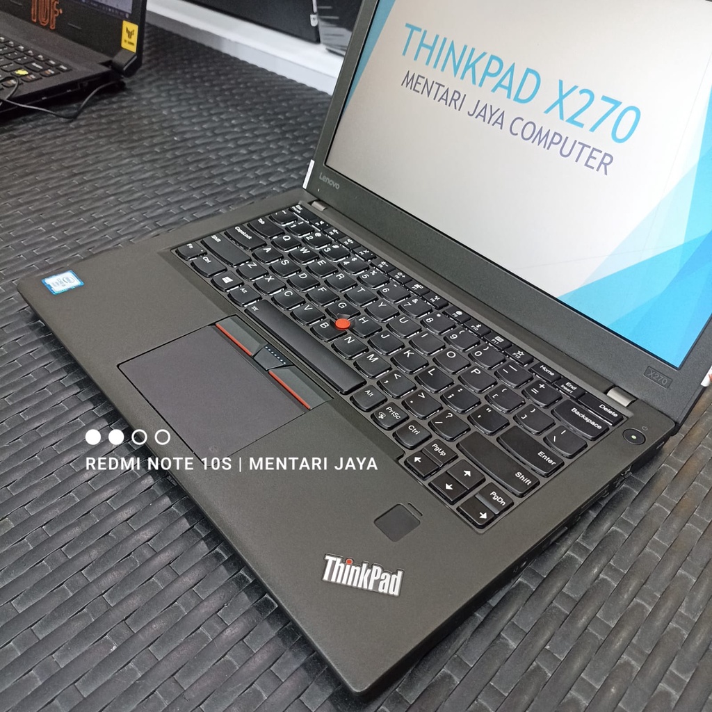 LAPTOP MURAH LENOVO THINKPAD X270 CORE i5 8GB 512GB SSD WINDOWS 10 SIAP PAKAI