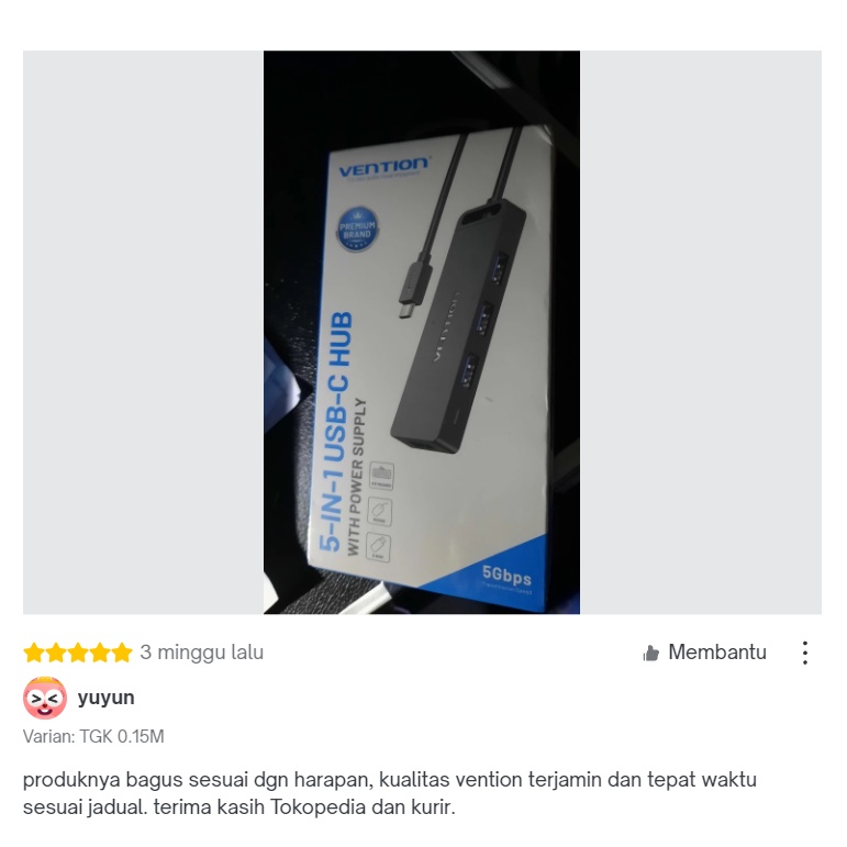 Vention High Speed USB 3.0 Hub for Windows Mac Linux EXTENSION
