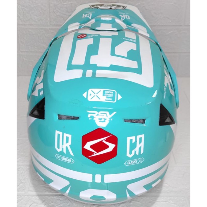 helm rsv orca original istimewa second rasa baru