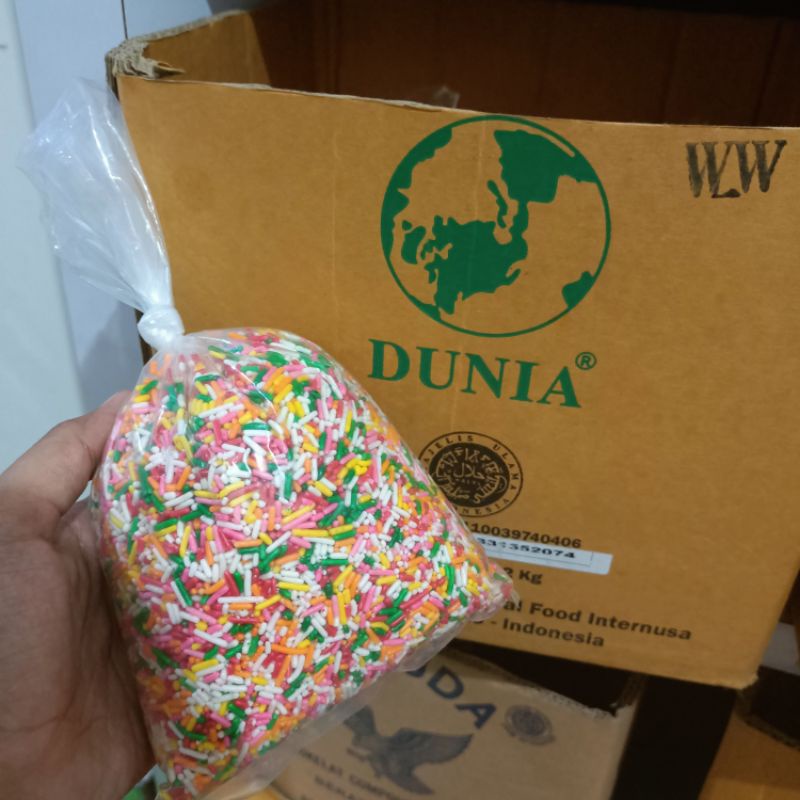 

Dunia Mesis Warna Warni 500gram