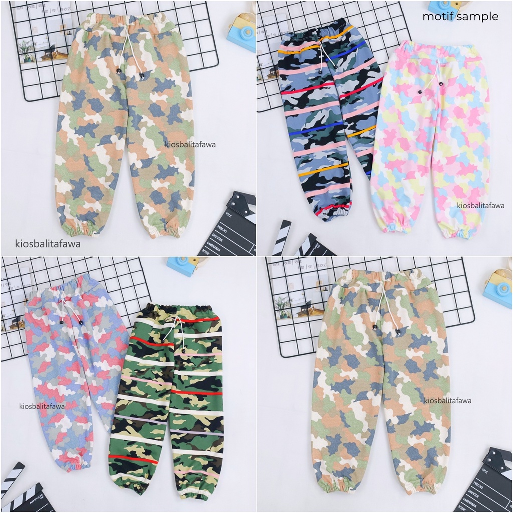 Jogger Anak Perempuan Uk 1-12 Tahun / Joger Pants Cewek Celana Panjang Anak Perempuan Grosir babycinnamon