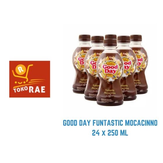 

GOOD DAY FUNTASTIC MOCACCINO BOTOL 250ML 1 DUS ISI 24 BOTOL