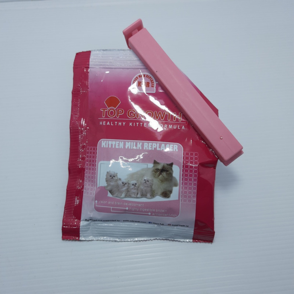 Clip Food Penjepit Plastik Bungkus Makanan Kucing Klip Sealing Cat Snack Sealer