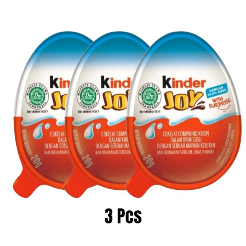 

Kinder Joy Boys 3 × 20 gr ( 3 Pcs )