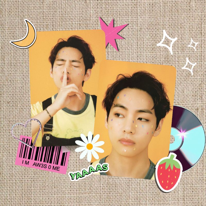 Photocard BTS - Japan Magazine Vol. 10 | 1 set dapat 7 photocard all member