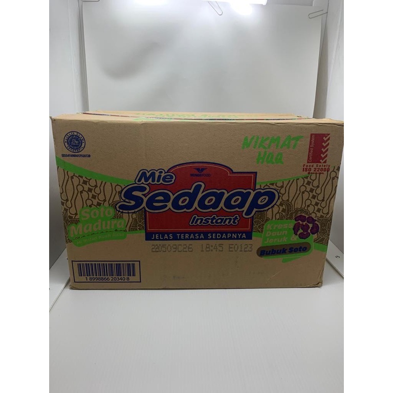 

MIE SEDAP KUAH RASA SOTO MADURA DUS (ISI40)