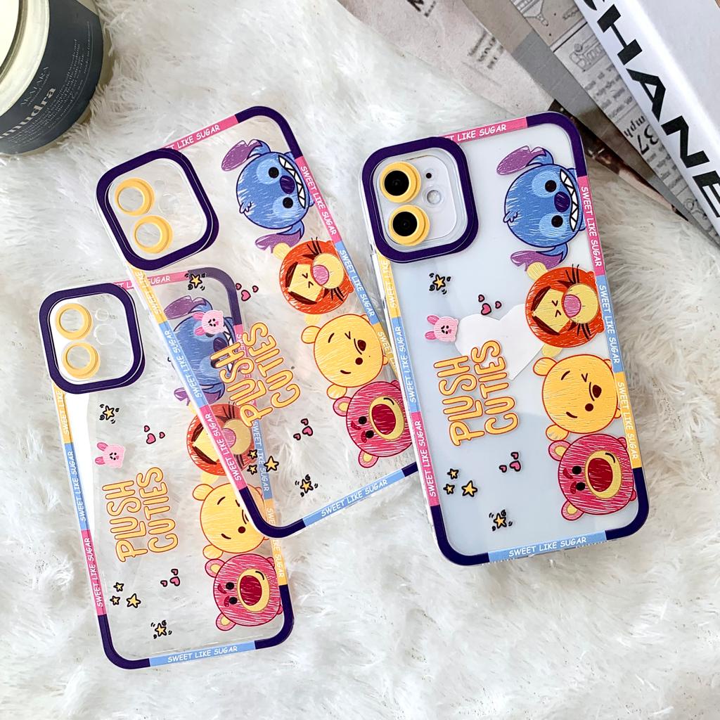 PLUSH CUTIES ANGEL EYE case realme 10 5 5i c11 c12 c25 c15 c20 c21 c21y c25y 2021 2020 10 c33 c30s