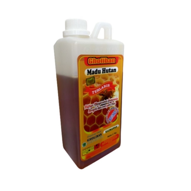 

MADU HUTAN KALIMANTAN 1Kg GHOLIBAN HOLOGRAM ASLI GOLIBAN