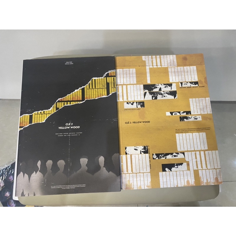 ALBUM STRAYKIDS CLE 2 YELLOW WOOD LIMITED