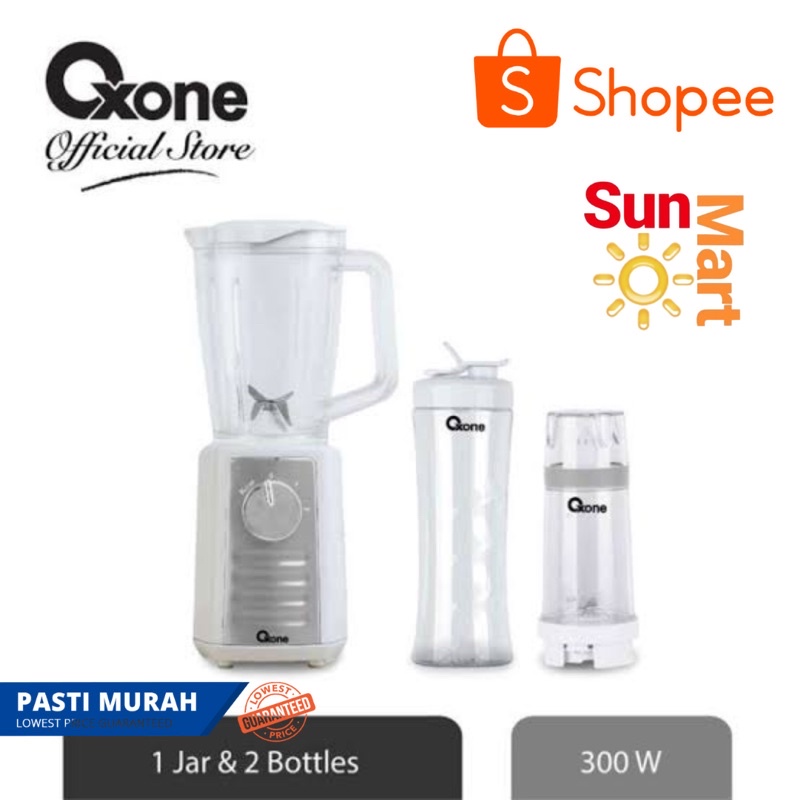 Oxone 854 Profesional Blender 3 in 1 Juicer Buah Hand Blender Oxone