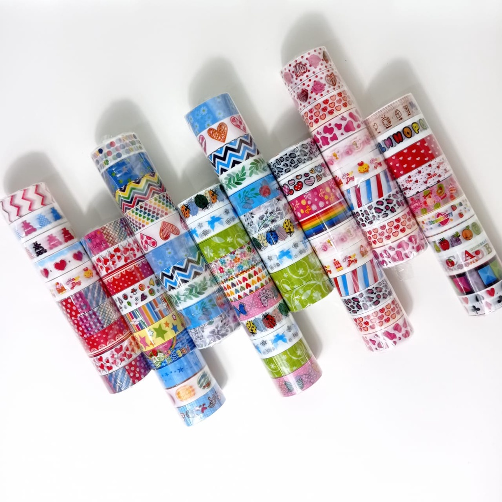 

Decorative Tape / Selotip Motif Karakter