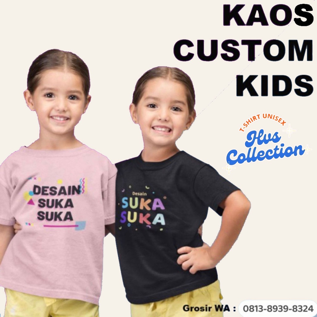 [ LINK KHUSUS KIDS ] GAMBAR CUSTOM/REQUEST BAJU ANAK ANAK/KIDS