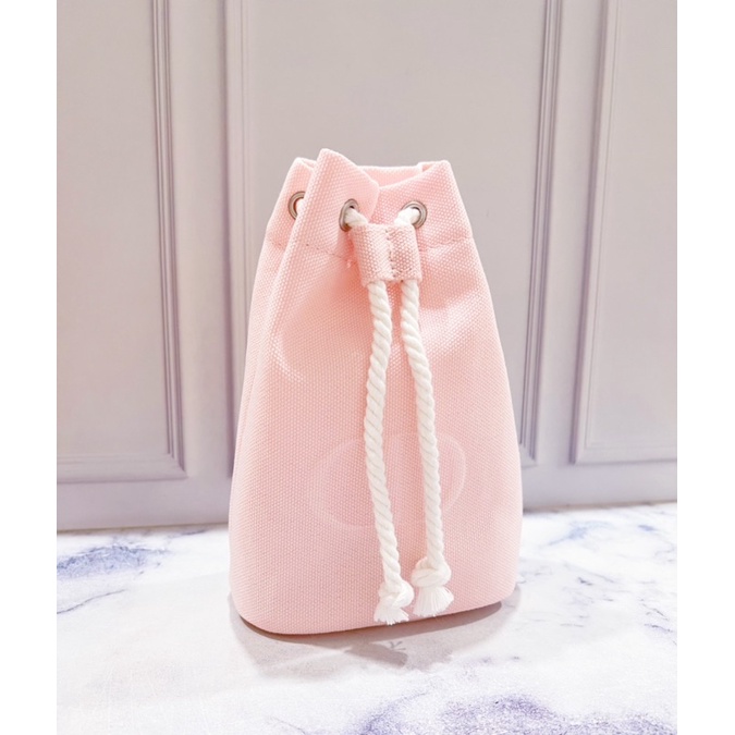 Dior Soft Pink Pouch Tas Serut