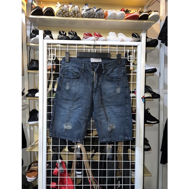 Ripped Jeans Pendek Planet Surf