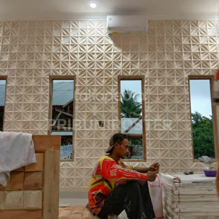 ubin tempel minimalis