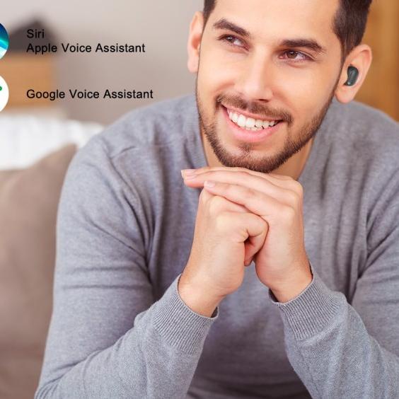 BENCO TWS Headset Bluetooth 5.0 HD Earphone Wireless Touch IPX4