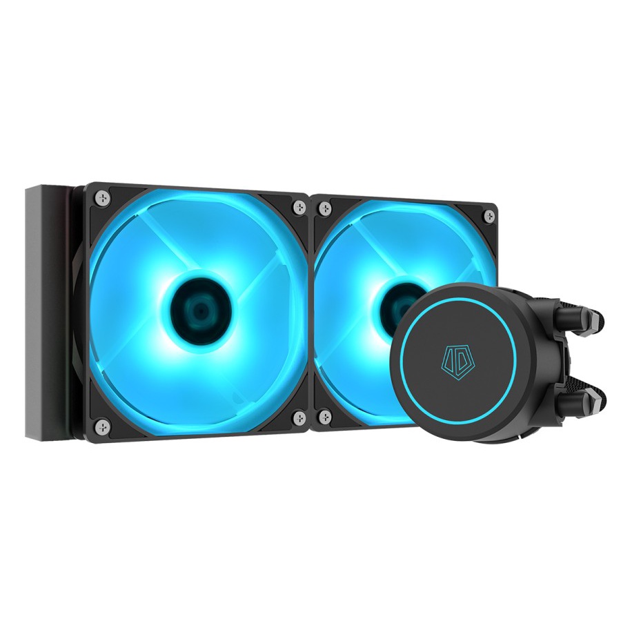 ID-COOLING AURAFLOW X 240 EVO RGB BLACK AIO 240mm Liquid Water Cooler
