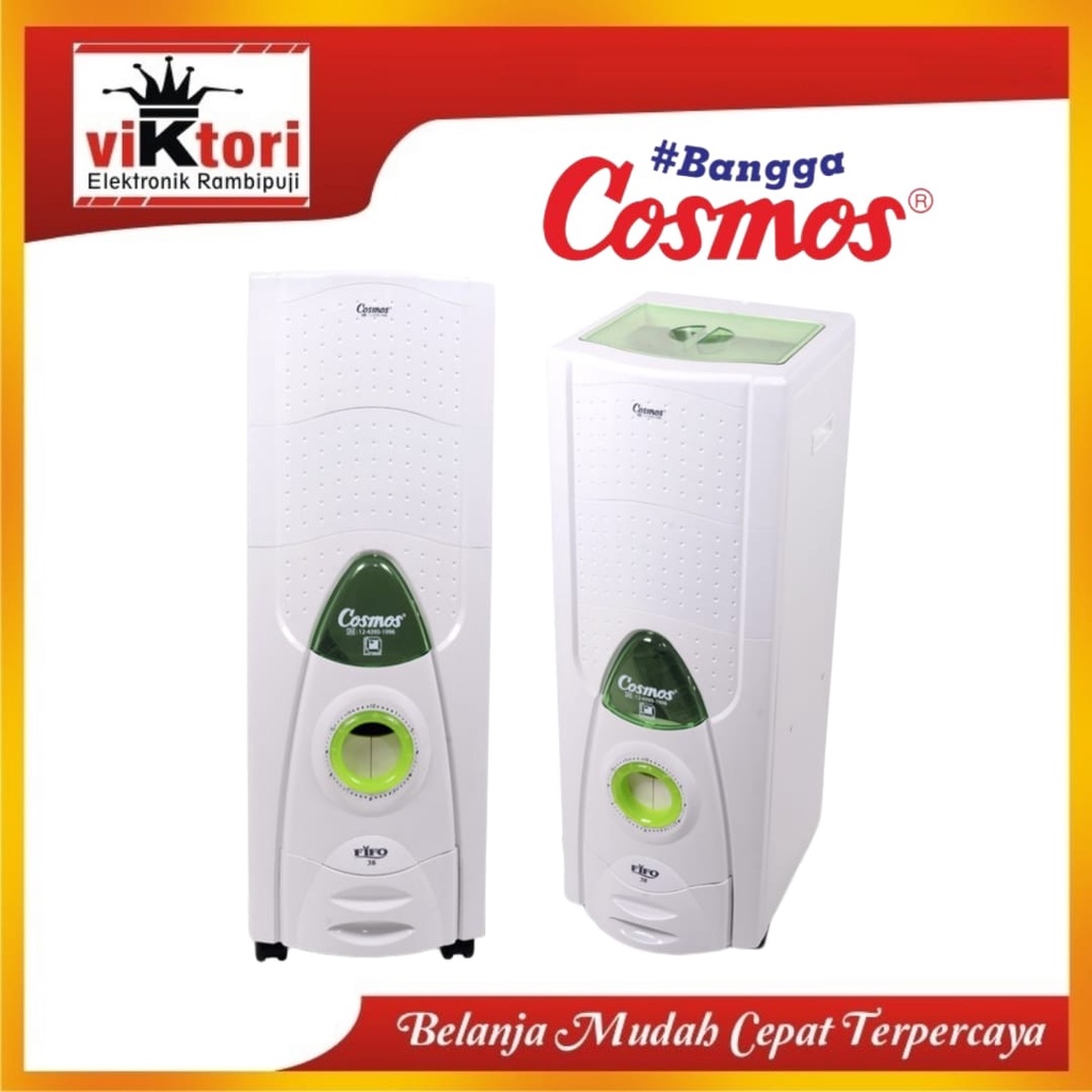 RICE BOX COSMOS FIFO38 / RICE BOX 38 KG / TEMPAT PENYIMPANAN BERAS