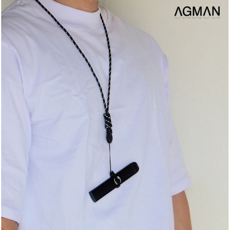 AGMAN Lanyard + Karet Oring 13mm, 20mm, 40mm Bisa Untuk Hand Phone