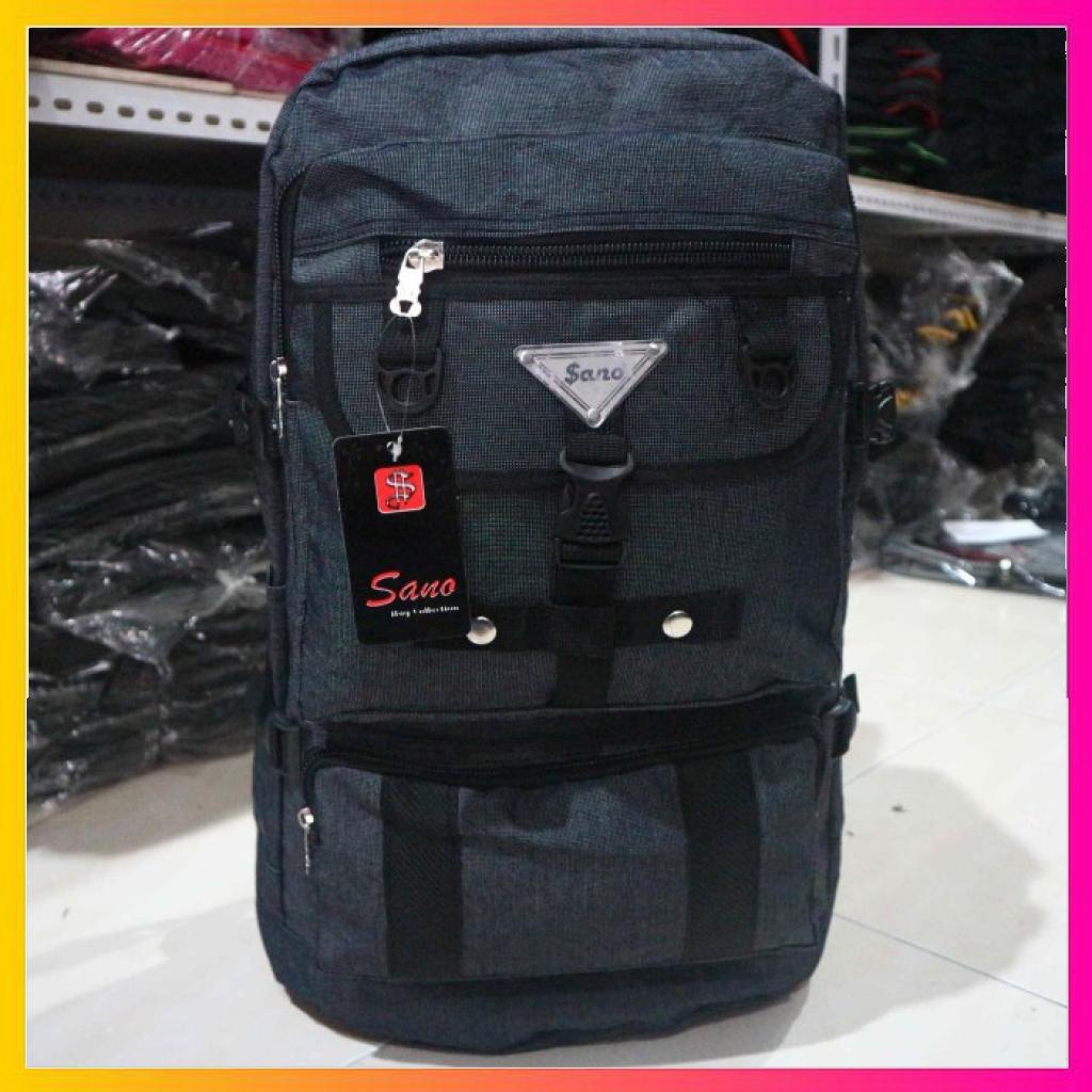 Tas Murah Tas Backpack Ransel Sano Pria Laki laki Piknik Travelling Murah