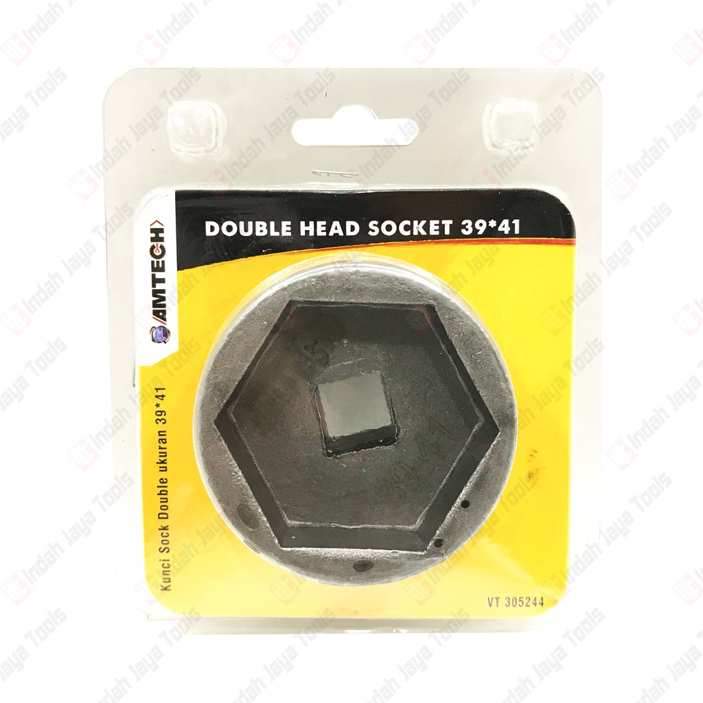 AMTECH VT305244 Double Socket 39 x 41 mm - Mata Kunci Sok CVT Crown