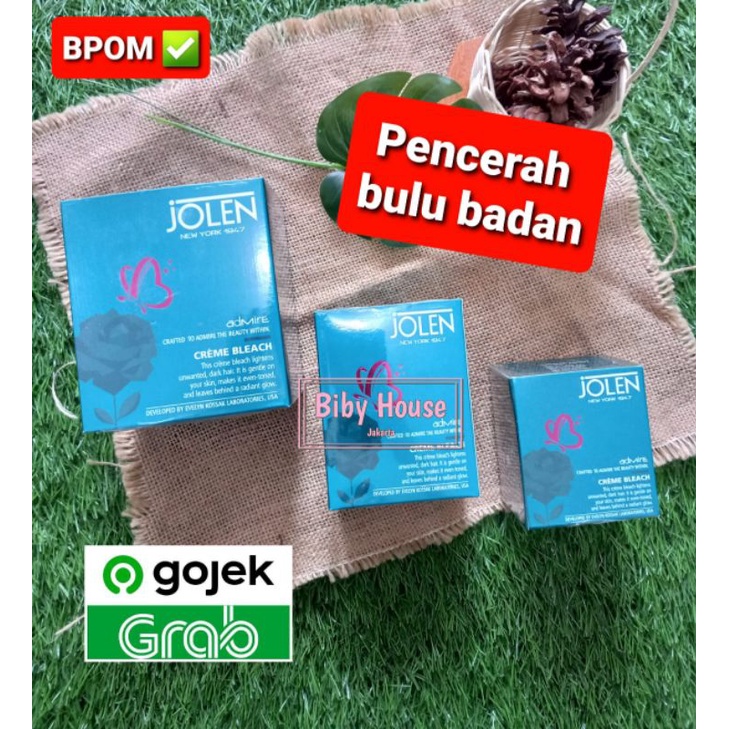 JOLEN CREME NEW YORK ADMIRE BLEACH CREAM / BLEACHING CREAM / PEMUTIH BULU BADAN EXP.2024
