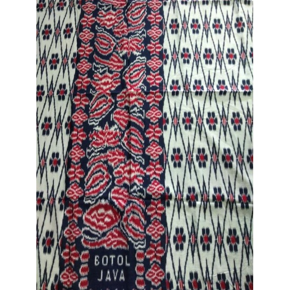 Promo Sarung Goyor Cap Botol Java, Sarung Goyor Print Motif Goyor Boto - Hitam
