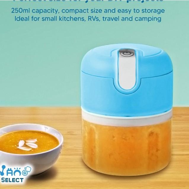 Blender Mini Food Processor MPASI Multifungsi - Biru