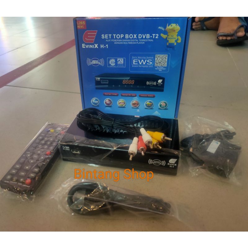 Set top box STB evinix DVB T2