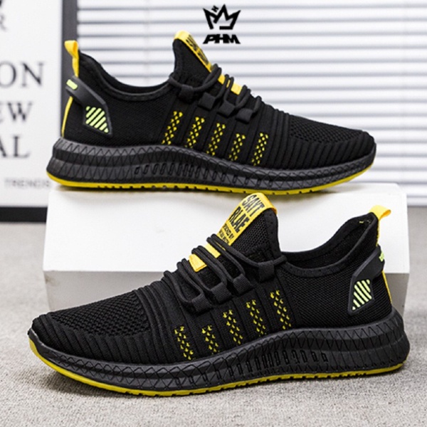 PHM Sepatu Sneakers Pria Olahraga Sport Shoes Casual Running 101