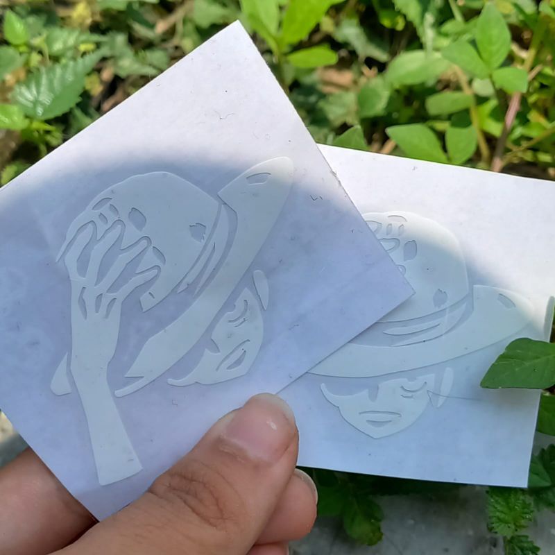 

stiker timbul kartun one piece / Stiker viral /sticker keren anime