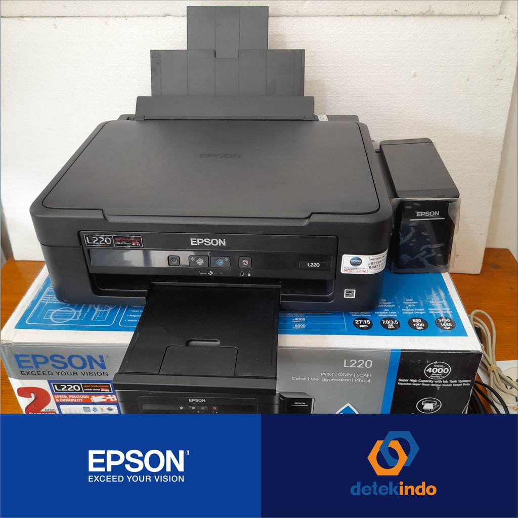 Jual Printer Epson L220 Multifungsi Print Scan Copy Shopee Indonesia