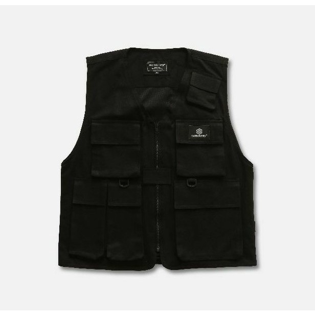 OOTDSUPPLY Utility Vest Black l Rompi Outdoor