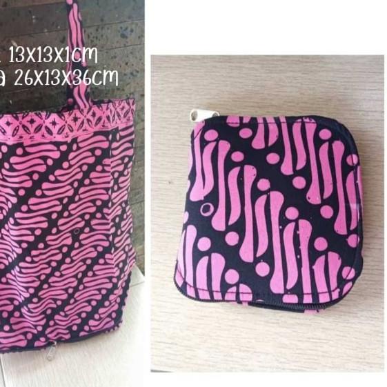 Tas Belanja Batik Lipat