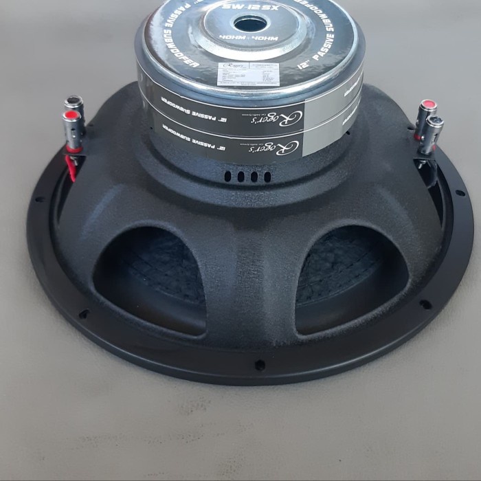 Subwoofer 12" 12in 12 " 12 in inch ROGERS SW-12SX SW12SX SW 12SX 12 SX