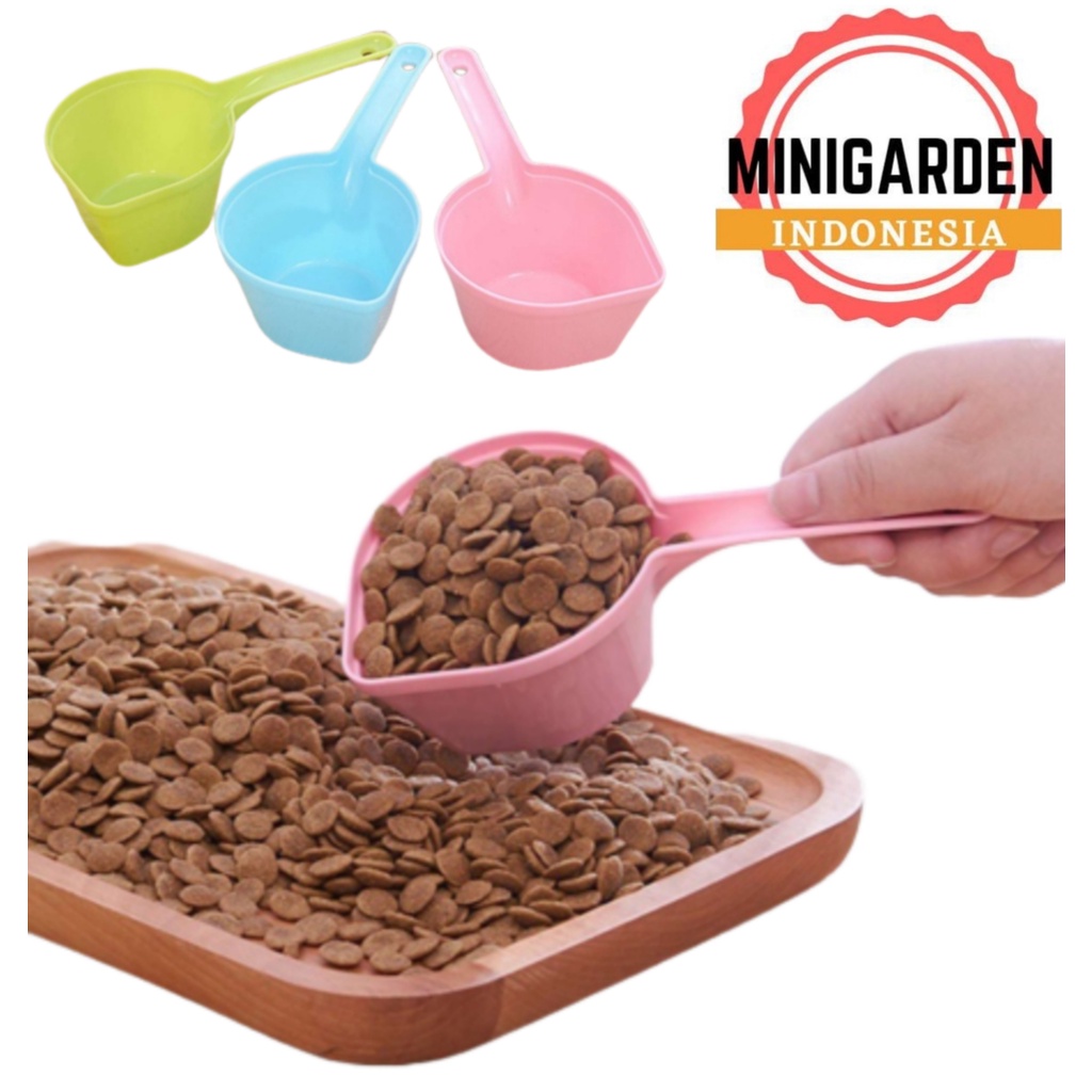 SENDOK TAKAR MAKANAN ANJING KUCING SS 073 pet food scoop sekop dogfood catfood