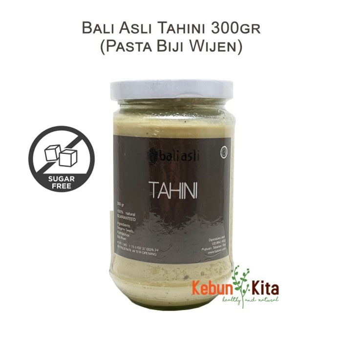 

TAHINI / SESAME SEEDS PASTE / PASTA BIJI WIJEN 300GR