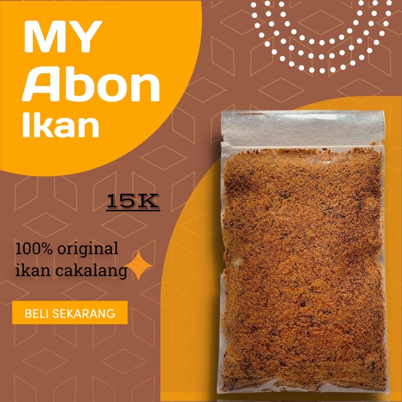 

ABON IKAN CAKALANG 100% ORIGINAL,KHAS PULAU KODINGARENG