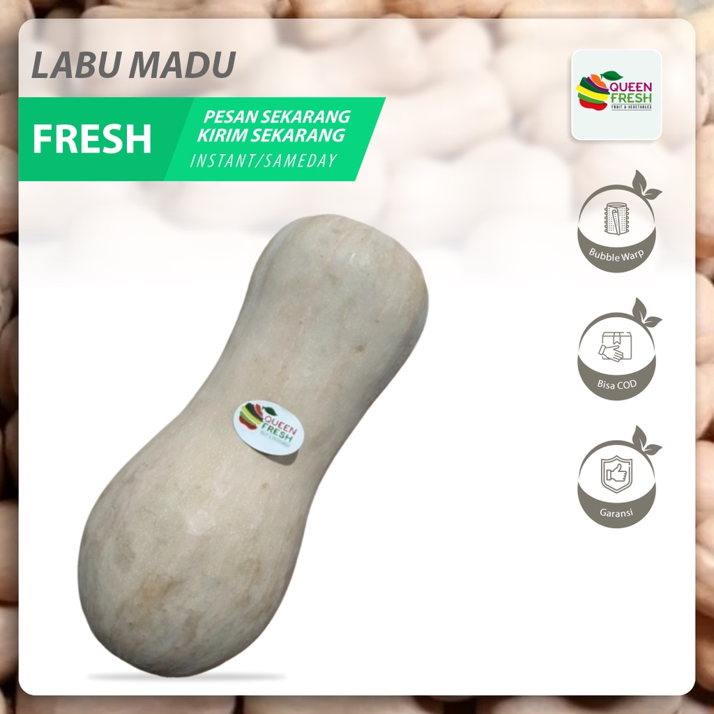 

Queenfresh Buah Buahan Labu Madu Segar Fresh Semarang 1500 gr 1.5 kg