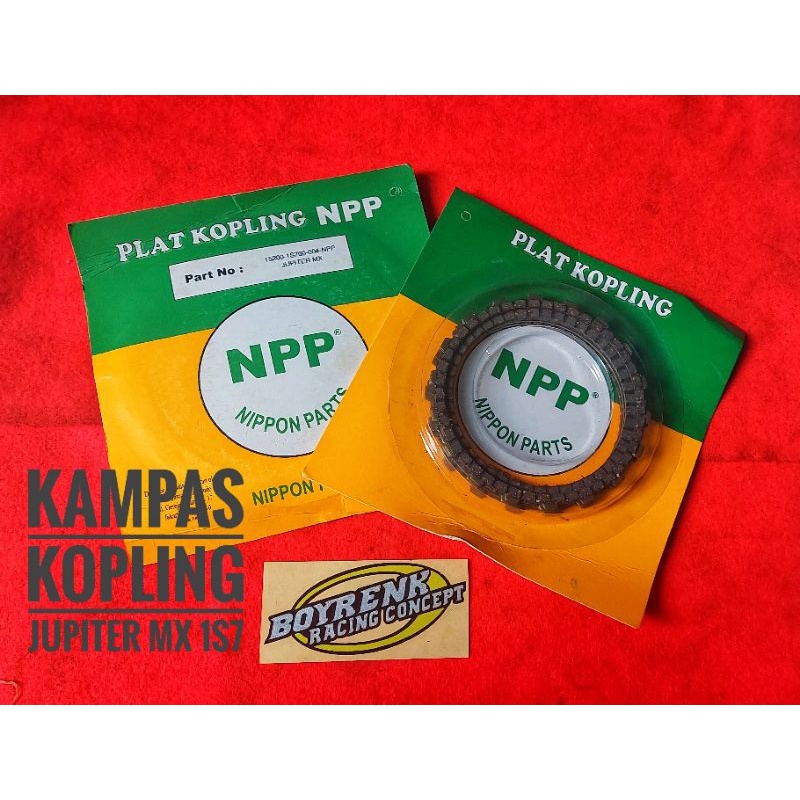 Plat Kampas Kopling YMH JUPITER MX KODE 1S7 NPP-BOYRENK RACING