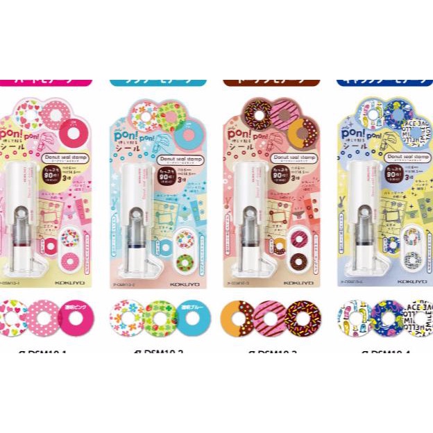 

Kokuyo Donut Seal Stamp Kode : T-Dsm10