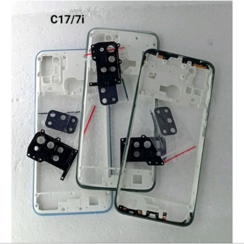 bezel bezzel tutup mesin tulang samping realme c17 / realme 7i